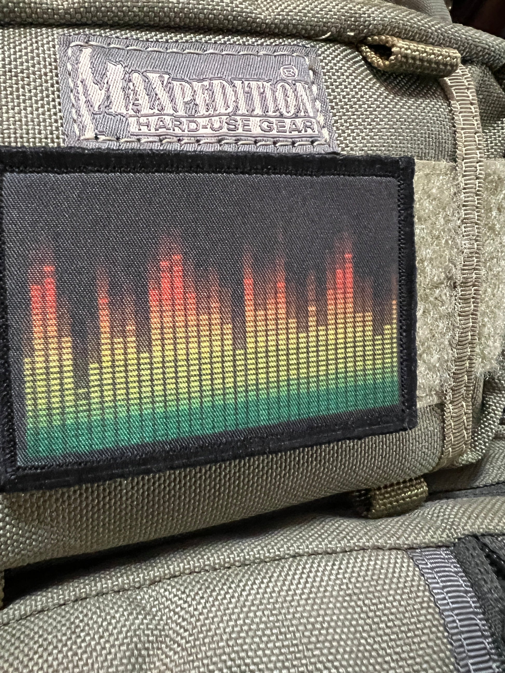 Stereo Equalizer Morale Patch Morale Patches Redheaded T Shirts 