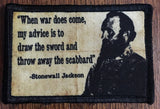 Stonewall Jackson Morale Patch Morale Patches Redheaded T Shirts 