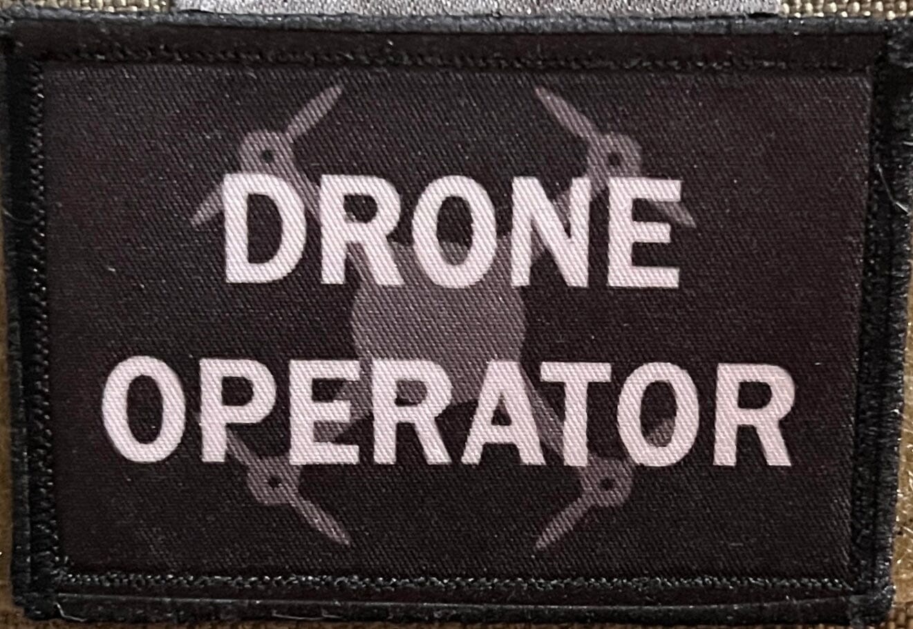 Subdued Drone Operator Morale Patch – Redheaded Productions