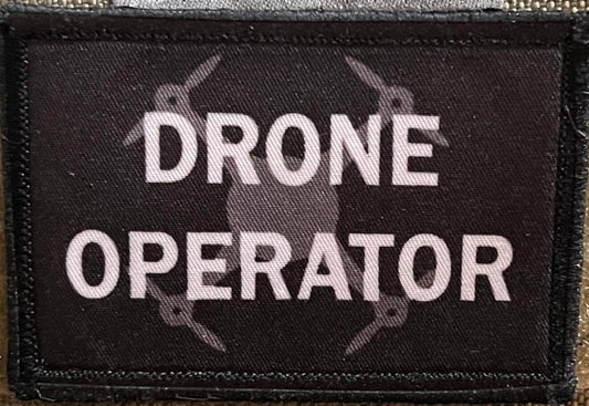 Subdued Drone Operator Morale Patch Morale Patches Redheaded T Shirts 