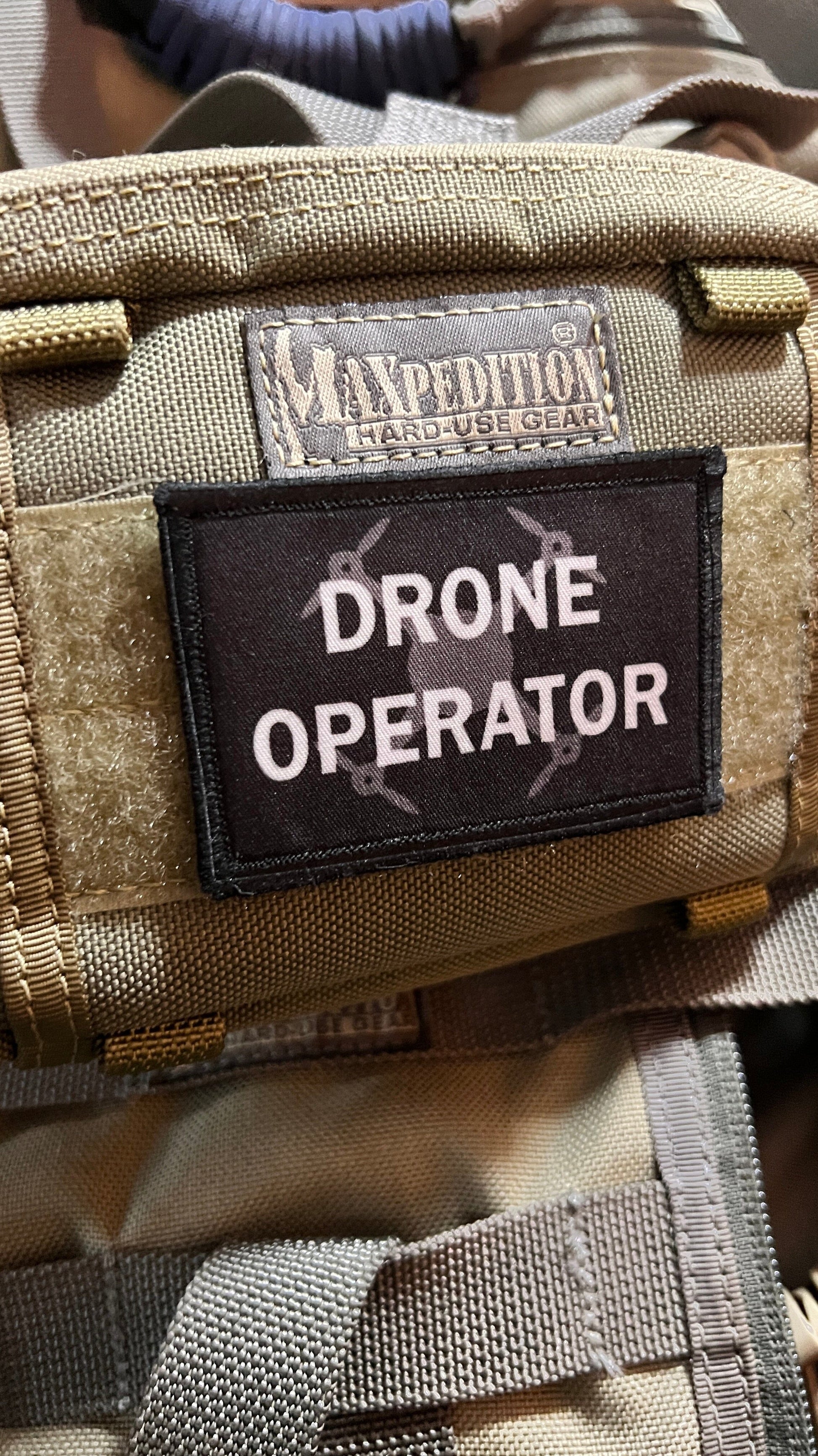 Subdued Drone Operator Morale Patch Morale Patches Redheaded T Shirts 