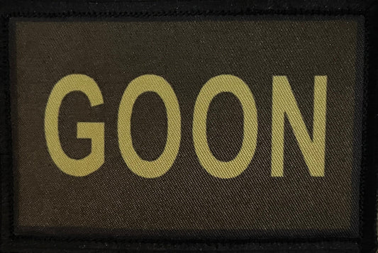 Subdued Goon Morale Patch Morale Patches Redheaded T Shirts 