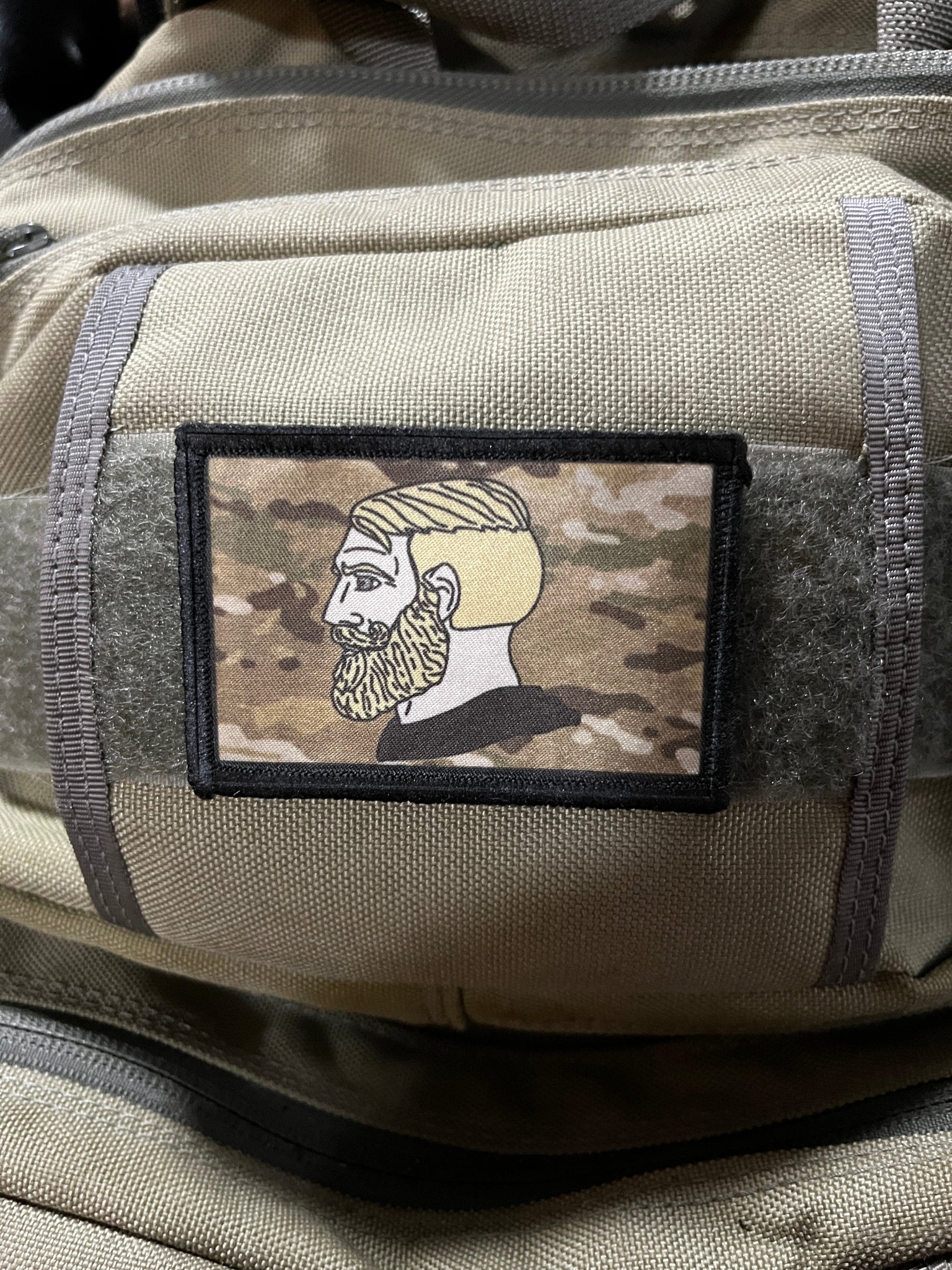 Subdued Multicam Chad Morale Patch Morale Patches Redheaded T Shirts 