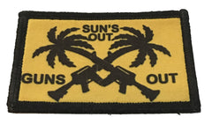 Suns Out Guns Out Morale Patch Morale Patches Redheaded T Shirts 