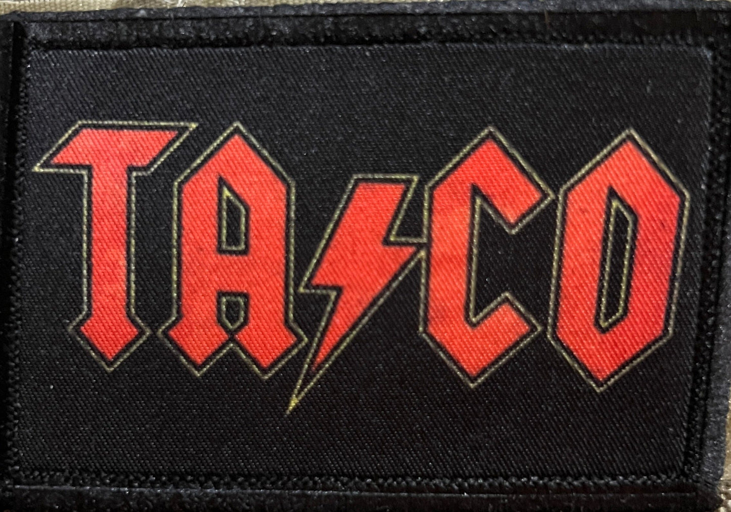 TACO Morale Patch Morale Patches Redheaded T Shirts 