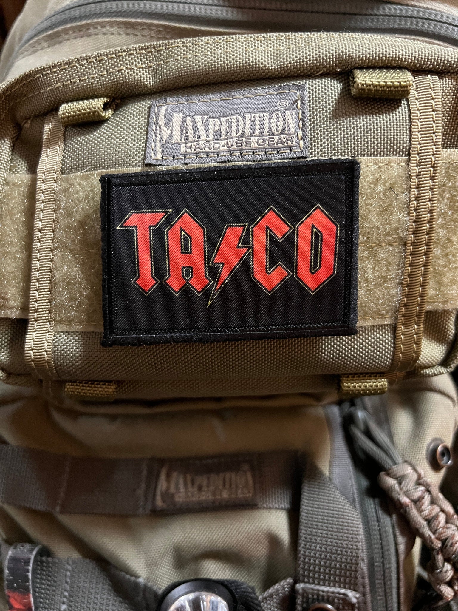 TACO Morale Patch Morale Patches Redheaded T Shirts 