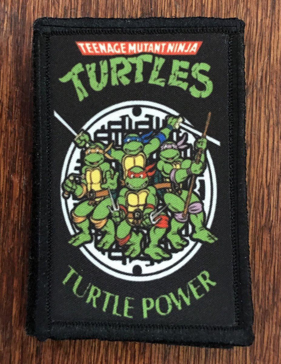 Teenage Mutant Ninja Turtles Custom Velcro morale patch