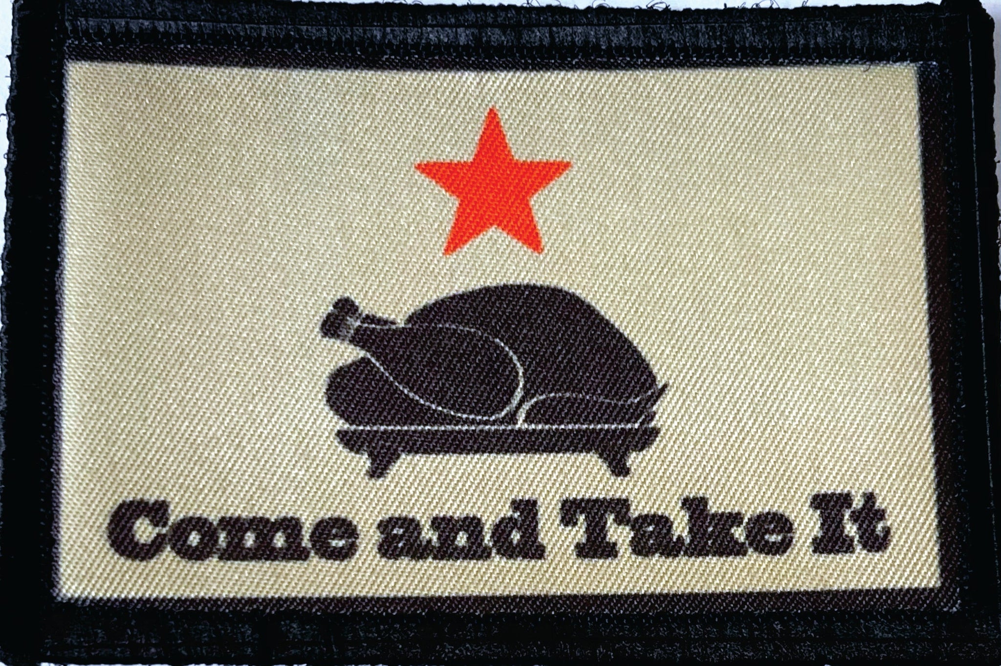 Thanksgiving Come and Take it Morale Patch Morale Patches Redheaded T Shirts 