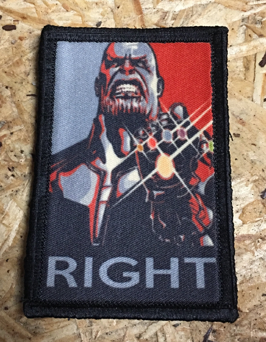 Marvel Avengers Thanos Custom Velcro Morale Patch