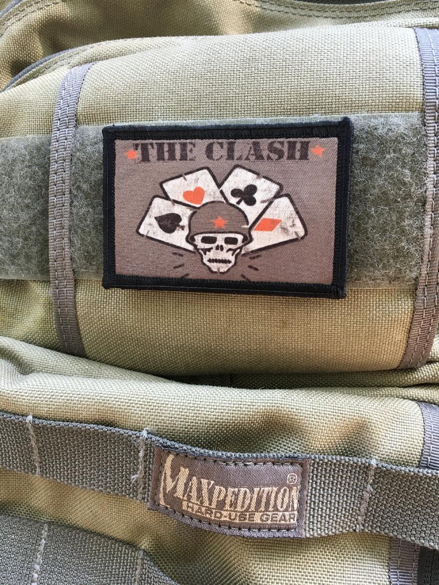 The Clash Morale Patch Morale Patches Redheaded T Shirts 