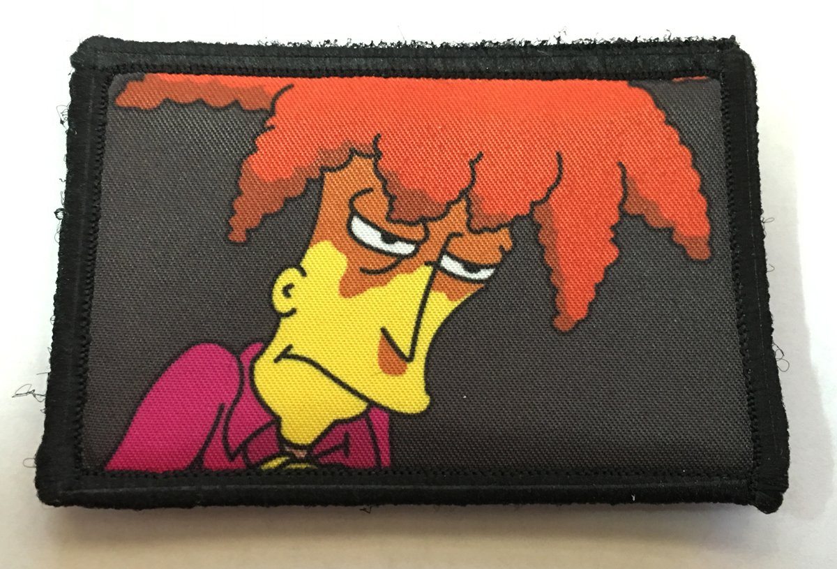 The Simpsons Sideshow Bob Morale Patch Morale Patches Redheaded T Shirts 