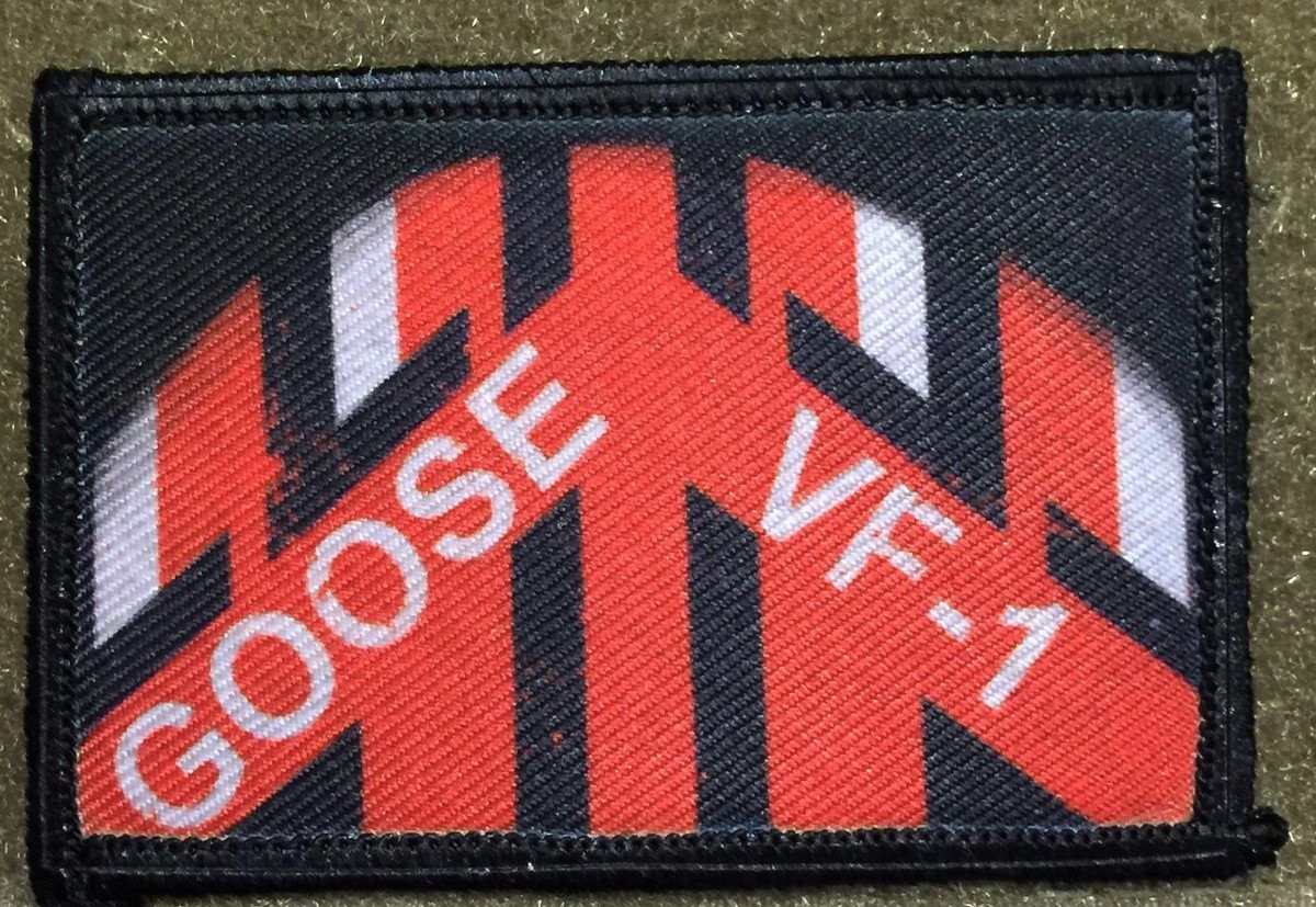 TopGun Movie Goose Helmet Morale Patch Morale Patches Redheaded T Shirts 