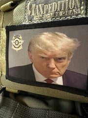 Trump Mug Shot Morale Patch Morale Patches Redheaded T Shirts 