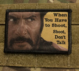 Tuco Ramirez "Shoot" Velcro Morale Patch Morale Patches Redheaded T Shirts 