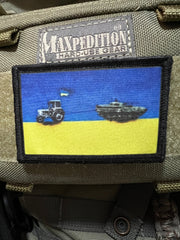 Ukraine Tractor Pull Russian Tank Morale patch