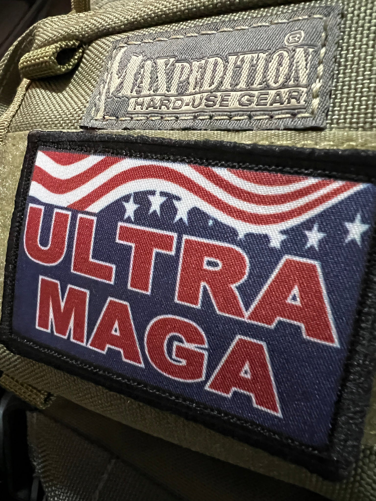 ULTRA MAGA Full Color Morale Patch Morale Patches Redheaded T Shirts 