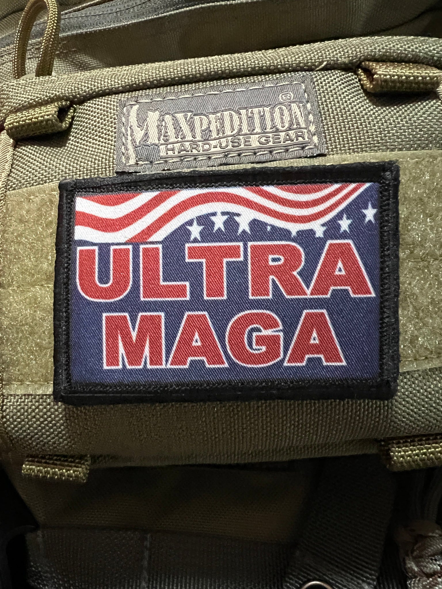 ULTRA MAGA Full Color Morale Patch Morale Patches Redheaded T Shirts 