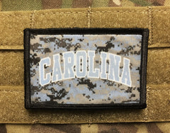 UNC Carolina Camo Morale Patch Morale Patches Redheaded T Shirts 