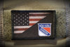 USA Flag New York Rangers Hockey Morale Patch Morale Patches Redheaded T Shirts 