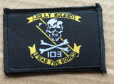 VF103 'Jolly Rogers' F14 Tomcat Squadron Morale Patch Morale Patches Redheaded T Shirts 