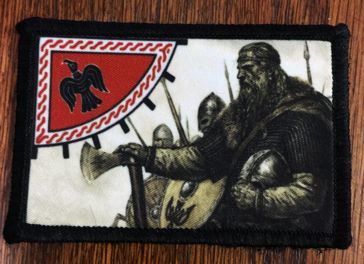 Viking Raven Flag Morale Patch Morale Patches Redheaded T Shirts 