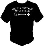 Wade And Butcher Straight Razor T Shirt T Shirts Redheaded T Shirts Small Black 