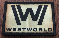 Westworld Logo Morale Patch Morale Patches Redheaded T Shirts 