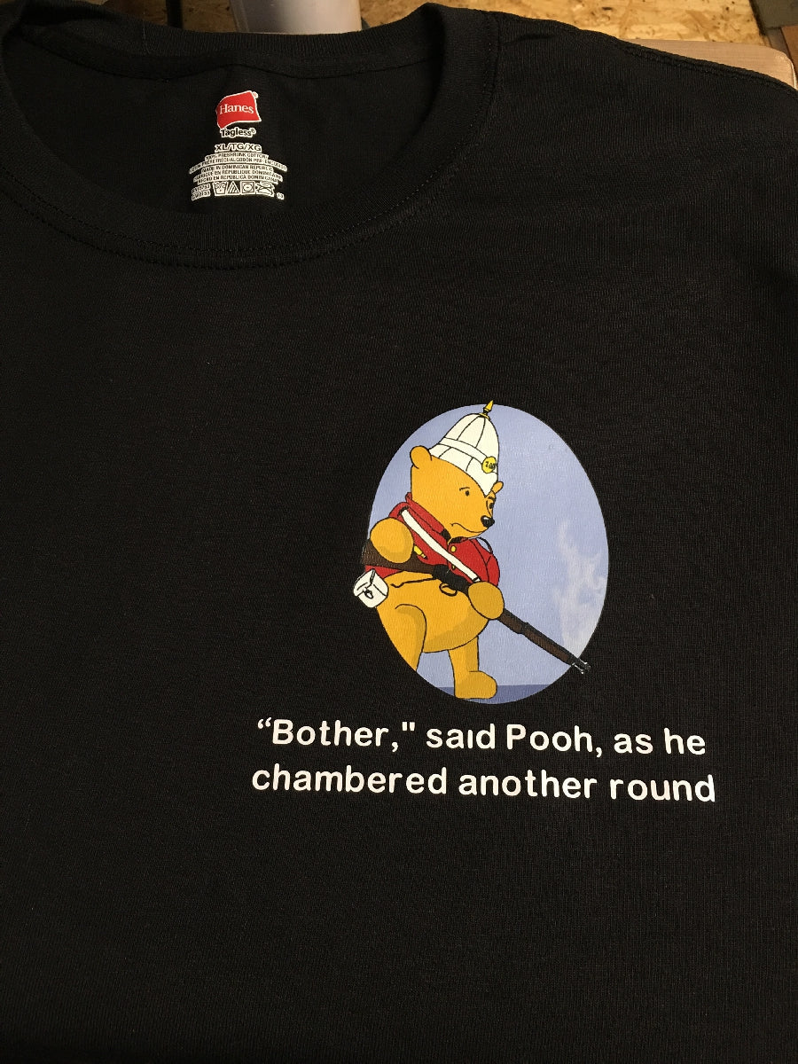 Winnie the Pooh Martini Henry T Shirt T Shirts Redheaded T Shirts 