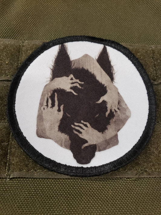 Wolf Hands Morale Patch Morale Patches Redheaded T Shirts 