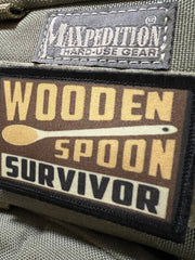 Wooden Spoon Survivor Morale Patch Morale Patches Redheaded T Shirts 