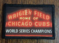 Wrigley Field World Series 2016 Morale Patch Morale Patches Redheaded T Shirts 