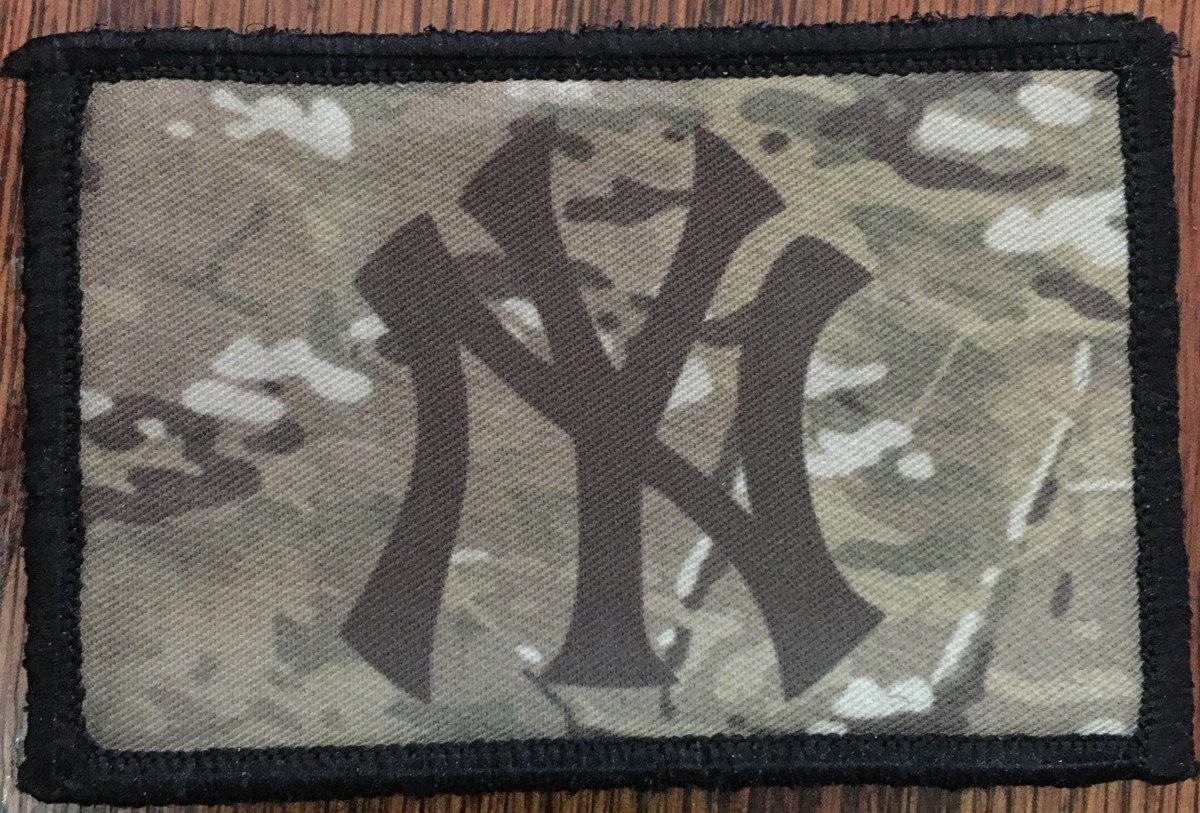 Yankees Logo Subdued Multicam Morale Patch Morale Patches Redheaded T Shirts 