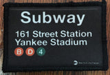 Yankees Stadium Subway Sign Morale Patch Morale Patches Redheaded T Shirts 