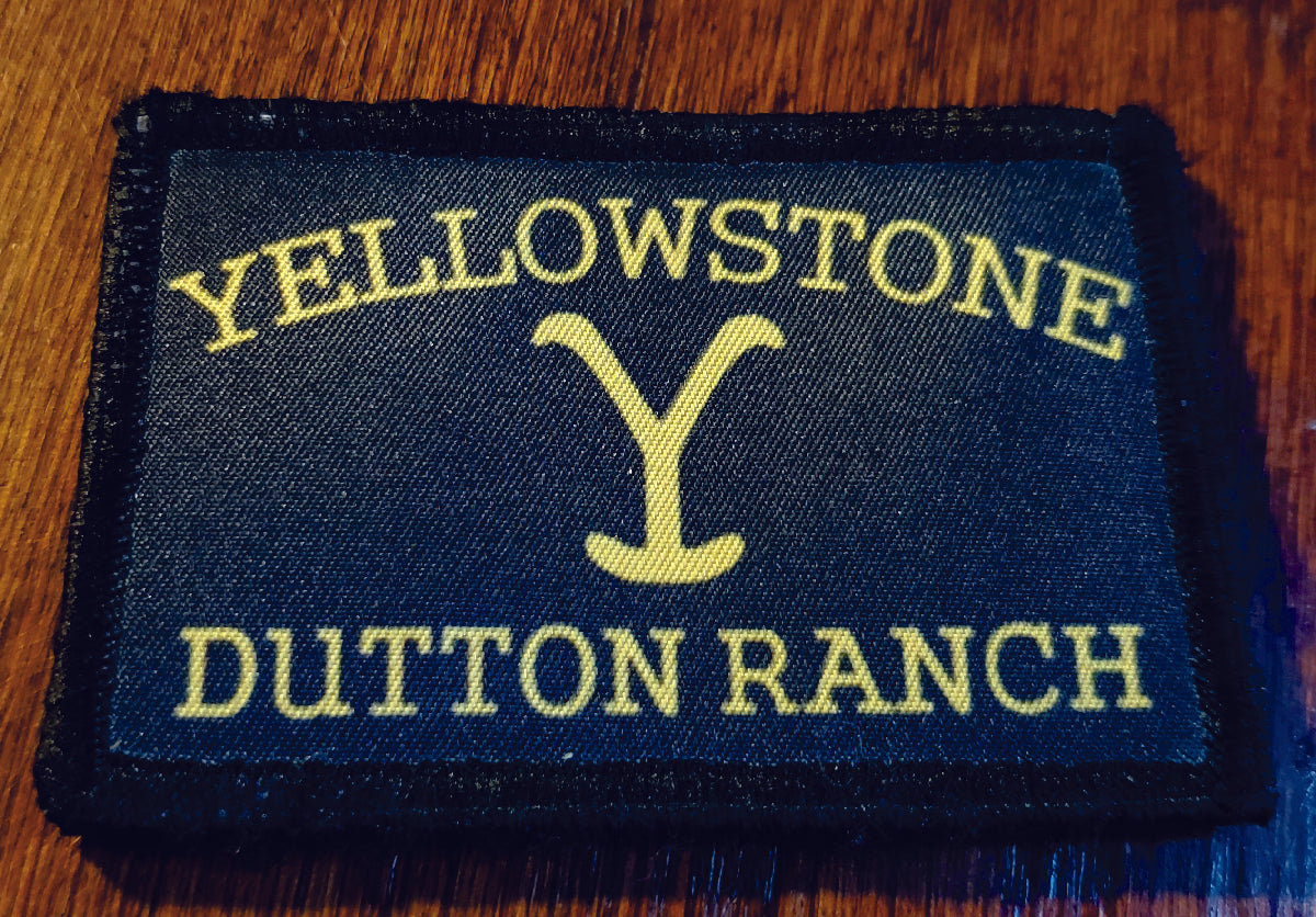 Yellowstone Dutton Ranch Morale Patch Morale Patches Redheaded T Shirts 